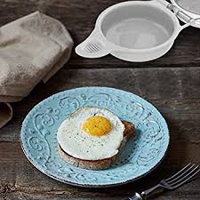 For many microwave oven owners, the most adventurous cooking from scratch they'll ever do is microwave egg poaching. Chef Buddy Microwave Egg Maker A Healthy Breakfast Cooking Utensil By Chef Buddy Kitchen Essentials Easy To Make Holds Up To Two Eggs And Cooks In 45 Seconds White Buy Online At