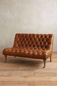 Check spelling or type a new query. Anthropologie Leather Orianna Settee Best Leather Sofa Furniture Leather Sofa