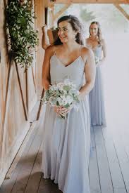 Gorgeous And Classic Jenny Yoo Bridesmaids The Inesse Dress Features Thin Spaghetti Str Beautiful Bridesmaid Dresses Grey Bridesmaid Dresses Bridesmaid Style