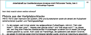 Die stellungnahme ist eine textsorte, die uns im deutschunterricht der oberstufe begegnet. Sachtextanalyse Beispieltext Arbeitsaufgaben Losungshinweise Sek Ii Lehrerfreund