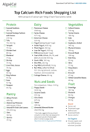 Top 42 Calcium Rich Foods Shopping List Calcium Rich Foods Foods With Calcium Food Shopping List
