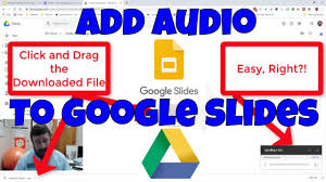 Open the google drive slide where you want to insert the image. New Update Insert Audio Into Google Slides Again And Voice Narration Tips 2019 Youtube