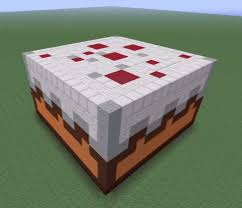 The cake is considered as a foot that refills your food meter. Cake Statue Blueprints For Minecraft Houses Castles Towers And More Grabcraft