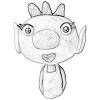 Pikmin coloring page for elegant pikmin coloring pages to print. 3