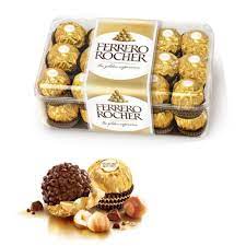 Un regalo perfetto per i tuoi clienti. Ferrero Rocher Confezione In Scatola Da 30 Cioccolatini 375 Grammi Buonitaly