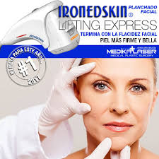 EL ÚNICO LIFTING EXPRESS DE 1 SESIÓN!.  http://www.medikalaser.org/ironedskin.html Poderosa MAQUINA DE PLANCHADO  FACIAL que usa las ondas de sonido microfocalizado para tensar la piel.  Para darle un costo exacto adaptado a su
