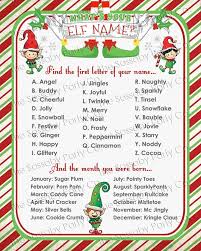 Maybe you would like to learn more about one of these? Elf Name Poster Instant Download What S Your Elf Etsy In 2021 Christmas Names Christmas Party Activities Fun Christmas Party Games