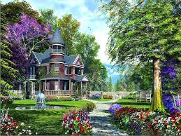 Flower Garden Backgrounds Wallpaper 1920 1200 Flower Garden Backgrounds 48 Wallpapers Adorable Wallpapers Lanskap Seni