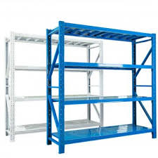 We make these shelves out of galvanized mild steel and we powder coat them. Buy Warehouse Storage Heavy Duty Galvanized Metal Shelf Steel Pallet Racking Small Industrial Shelving Manufacture