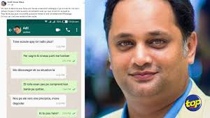Capture d'écran whatsapp : Aadil Ameer Meea dénonce un montage et réfute  les propos qui lui sont attribués sur le MMM