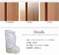 水性ウレタン ニス イマジン クリアコート Matte マット ツヤ消し 250ml 2回塗：1.75〜2.5平米