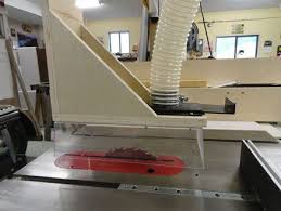 Overarm Table Saw Dust Collection On The Cheap And Other Goodies Table Saw Accessories Table Saw Wood Shop Projects