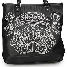 Stormtrooper cross stitch pattern, classic star wars storm trooper helmet easy cross stitch chart, starwars, old school, instant download. Loungefly Star Wars Stormtrooper Floral Tote Women S At Mighty Ape Nz