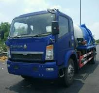 2000 L 3000 L 4000 L Vacuum Pump Trucks Rhd Sewer Tank Truck 2 Ton 3 Ton 4  Ton Fecal Suction Vehicle
