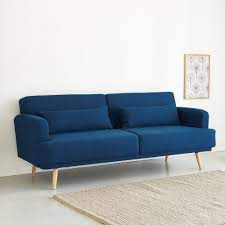 Sofa Cama De 3 Plazas Azul Real Maisons Du Monde Sofa Convertible Sofa Stylish Sofa Bed