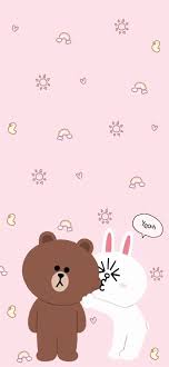 Meski awalnya gambar kartun ditujukan untuk anak. Wallpaper Lucu Cartoon Pink Bear Illustration Teddy Bear 1040320 Wallpaperkiss