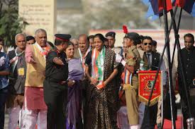 Nirmala sitharaman was the second woman in india to become the defense minister after indira gandhi and the first one to hold this office full time. Nirmala Sitharaman On Twitter Impressive Rendering Of Garvi Gujarat By Young Singers Prahar Vora And Sampada Vora At The Event Today In Ahmedabad Vijayrupanibjp Nitinbhai Patel Gautamshahoffc Https T Co Ywygh8vk9p