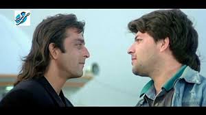 Sanjay Dutt And Aditya Pancholi In Aatish Feel The Fire 1994 Bollywood Stars Feelings Actors