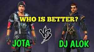 Just download the google opinion reward app from the play store there are so many ways to unlock dj alok in the free fire. Jota Versus Dj Alok Free Fire Who Is Better Who Is Best Than Dj Alok Or Jota Character Free Fire Youtube