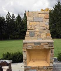 Here are 15 great ready made propane. 42 Pre Veneered Outdoor Fireplace Kit Fireboulder Com Natural Stone Fire Pits Fireplaces And More