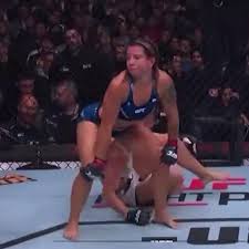 UFC Fighter Ailin Pérez Twerks In Opponents Face After Submission