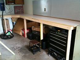Cheap And Easy Garage Workbench Garage Workbench Plans Garage Work Bench Garage Bench