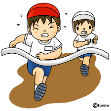 リレー 徒競走 カラー 子供と動物のイラスト屋さん わたなべふみ 運動会 イラスト リレー イラスト 運動会 リレー イラスト