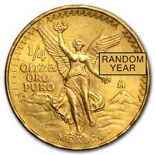 Buy Mexico 1 4 Oz Gold Onza Or Libertad Bu Random Year Apmex Buy Gold Online Gold Coins Gold Money