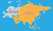 The groups of people who live in Asia — the biggest continent in ...