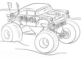 Fun monster truck coloring pages for your little one. Avenger Monster Truck Coloring Page Free Printable Coloring Pages For Kids
