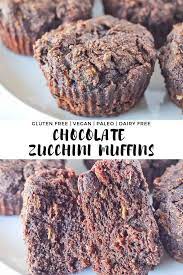 Healthy Chocolate Zucchini Muffins Recipe In 2021 Healthy Chocolate Recipes Coffee Recipes Healthy Dessert Recipes
