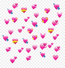 Transparent red blue eyes angry whatsapp emoji. Heart Emoji Meme Png Transparent Png Vhv