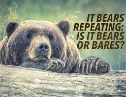 Welcome to bearwww.com the bear community. It Bears Repeating Is It Bears Or Bares