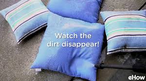 We're going to walk you through the steps of mold and mildew removal for your outdoor and marine fabrics. How To Easily Clean Patio Cushions Youtube
