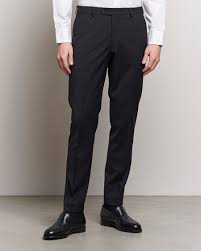 Oscar Jacobson Dave Trousers Navy at CareOfCarl.com