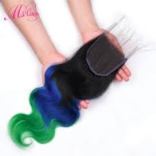 Frontal hairstyles weave hairstyles girl hairstyles relaxed hairstyles wavy haircuts baddie hairstyles protective hairstyles blue hair black girl black girls. Super Sale Sapphire Tb Blue Green Hair Malaysia Body Wave Hair 3 Bundles Ombre Human Hair Weave With 4 4 Lace Closure 100 Remy Hair June 2021