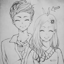 Image Result For Pencil Drawing Boy And Girl Best Friends Drawings Of Friends Friends Sketch Best Friend Drawings