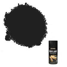 Rust Oleum Fabric Black Multi Surface Spray Paint 150ml Diy At B Q