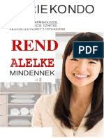 Marie kondo tiszta öröm pdf. Marie Kondo Tiszta Orom