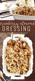 Semi Homemade Almond Cranberry Stuffing Oh So Delicioso Recipe Stuffing Recipes Stuffing Recipes For Thanksgiving Homemade Stuffing