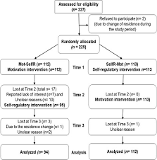 Consort Flow Chart Of The Study Participants Download