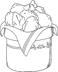 Bucket Full Of Drumstick Fried Chicken Coloring Pages Download Print Online Coloring Pages For Free Color Nimbus Fried foods theme chicken nuggets , cartoon seamless pattern background.