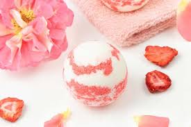 How To Make A Strawberry Milkshake Bath Bomb Without Cornstarch These Cute And Unique Bath Homemade Bath Bombs Recipe Moisturizing Bath Bomb Bath Bomb Recipes
