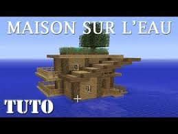 Minecraft Comment Faire Une Maison Sur L Eau Ps4 Youtube In 2020 Minecraft Ps4 Minecraft Ps4