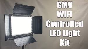Gvm Wifi Controlled Led Light Kit Review Youtube