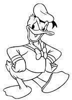 Zawarte na tej stronie kolorowanki o postaciach z bajek przeznaczone są do druku. Kolorowanki Kaczor Donald Disney Kaczor Donald Kolorowanka Character Design Coloring Pages Character