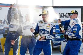 Petty was named one of nascar's 50 greatest drivers and was inducted into the nascar hall of fame in 2010 as part of hall's inaugural. Jimmie Johnson Wins 2016 Folds Of Honor Quiktrip 500 At Atlanta Motor Speedway Sbnation Com