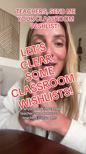 Funding a classroom is not easy! I want to do whatever I can to help some  teachers clear their classroom wishlists! Here’s what we need to do: 1.  DM/email me your list. I will put it