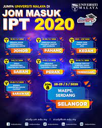 Senarai nama peserta karnival jom masuk u. Jom Masuk Ipt 2020 Student Announcement Info