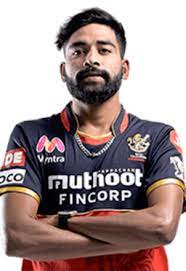 Check out mohammed siraj's ipl team 2021, career, records, auction price, stats, performances, rankings, latest news, images and more on mykhel.com. Mohammed Siraj Batting And Bowling Career Stats Recent Form Profile Bio Onecricket Cricket One